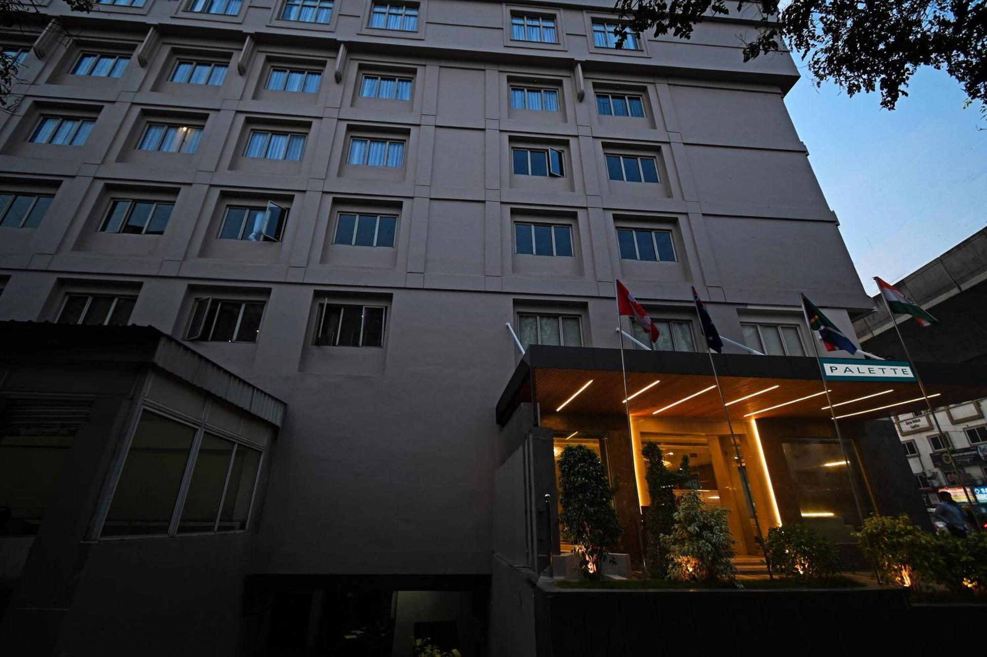 Hotel Palette Madhapur Hyderabad Esterno foto
